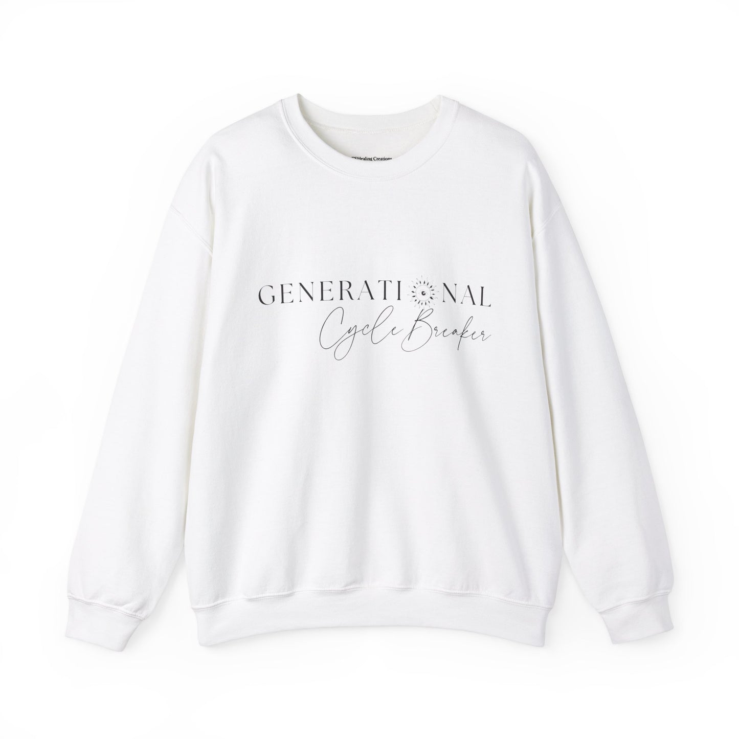 Generational Cycle Breaker Unisex Crewneck Center Sweatshirt