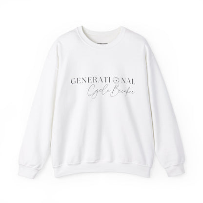 Generational Cycle Breaker Unisex Crewneck Center Sweatshirt