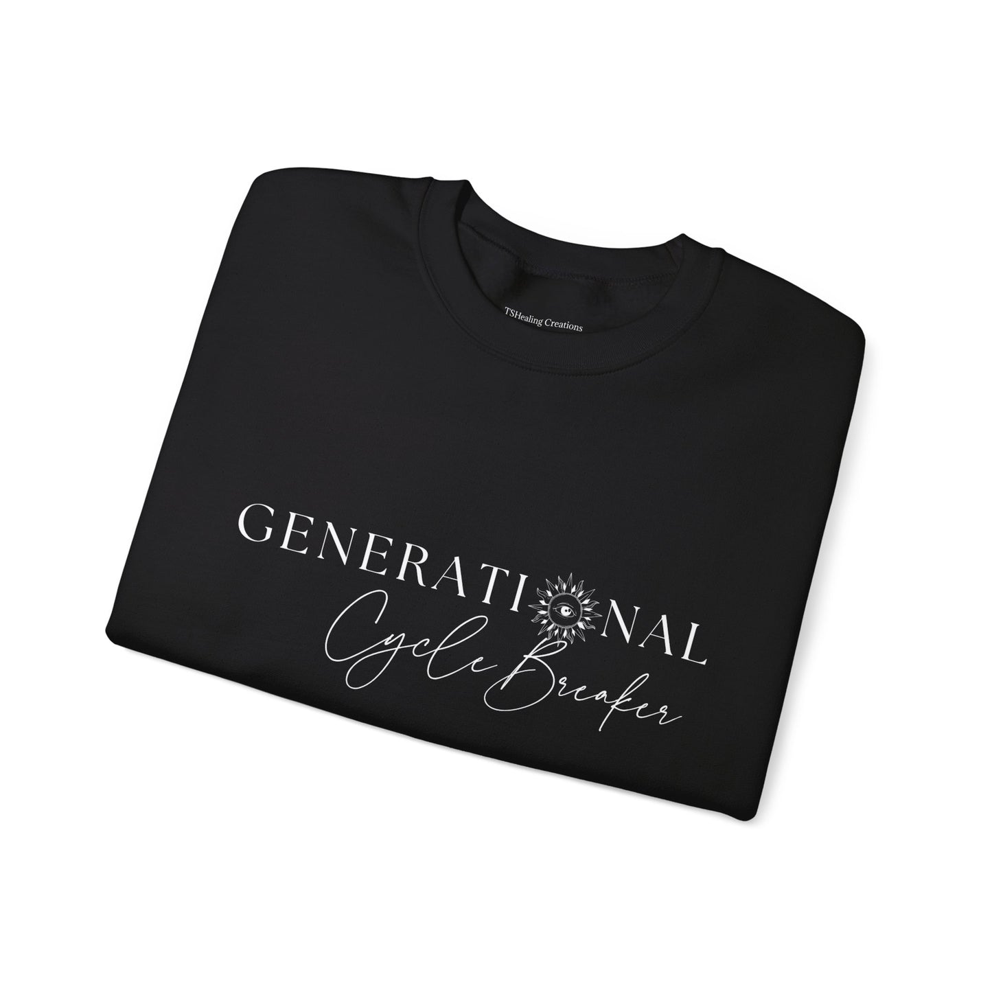 Generational Cycle Breaker Unisex Crewneck Center Sweatshirt