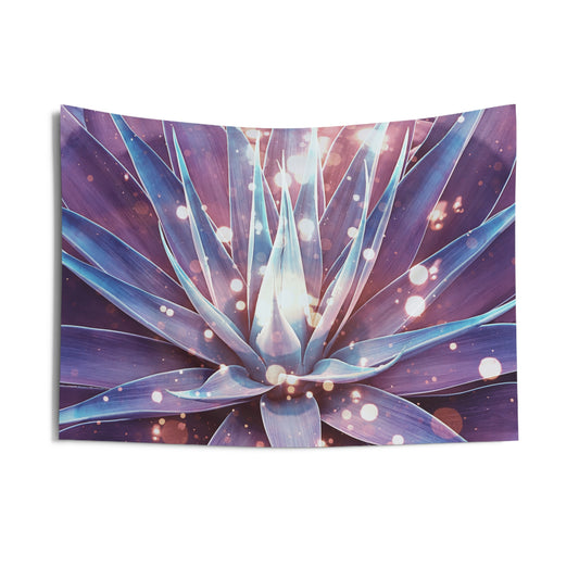 432 Spiritual Flower Tapestry