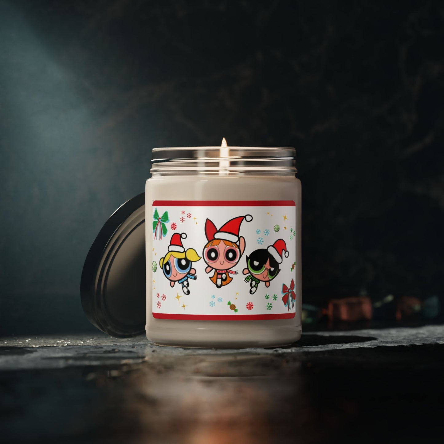 Powerpuff Girls Holiday Candle