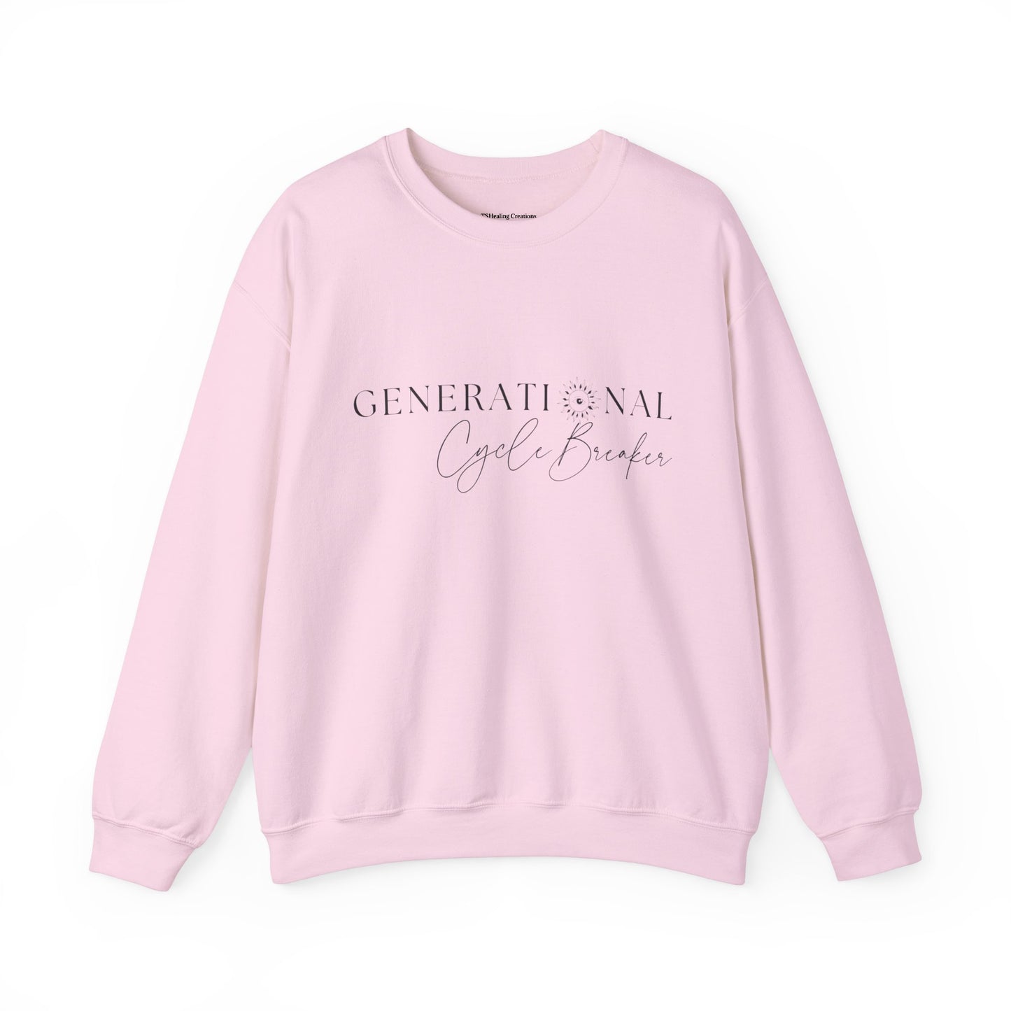 Generational Cycle Breaker Unisex Crewneck Center Sweatshirt