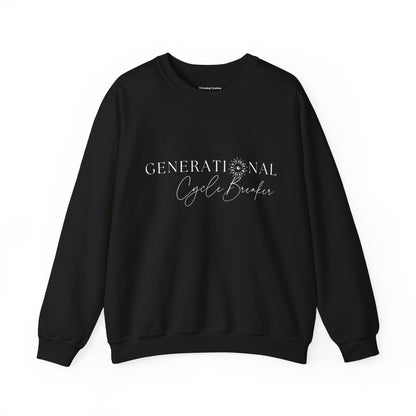 Generational Cycle Breaker Unisex Crewneck Center Sweatshirt