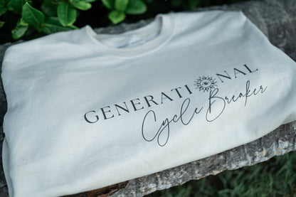 Generational Cycle Breaker Unisex Crewneck Center Sweatshirt