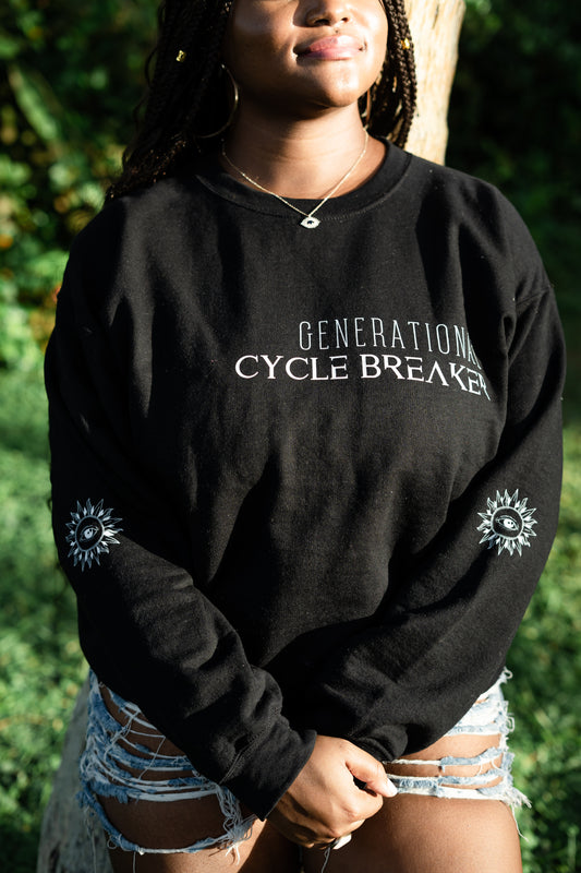 Generational Cycle Breaker Unisex Crewneck Corner Sweatshirt