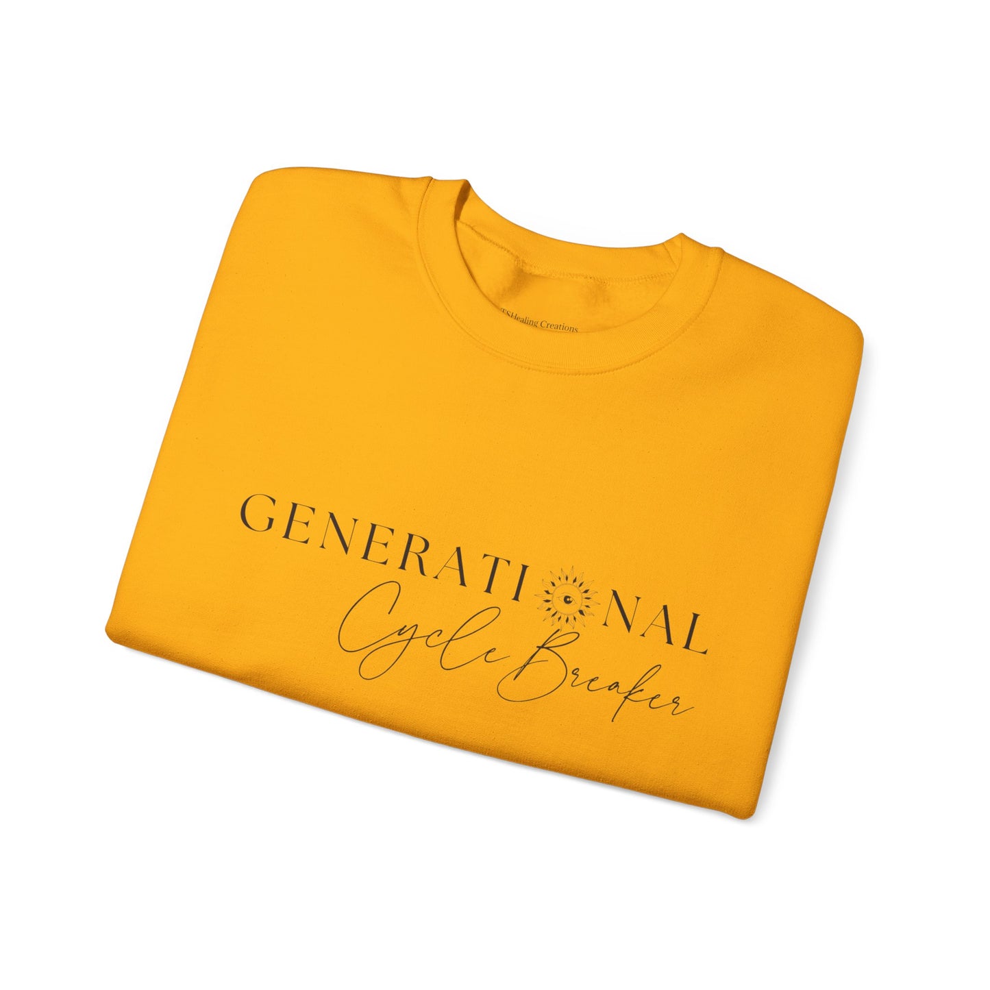 Generational Cycle Breaker Unisex Crewneck Center Sweatshirt