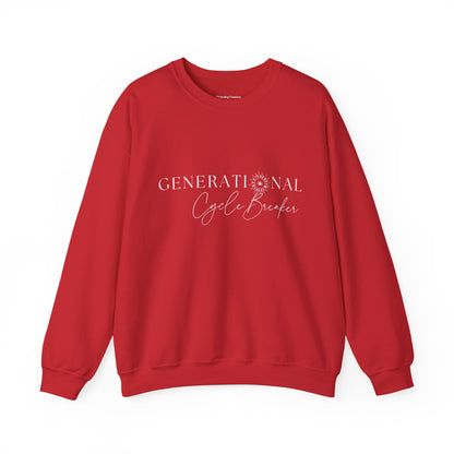 Generational Cycle Breaker Unisex Crewneck Center Sweatshirt