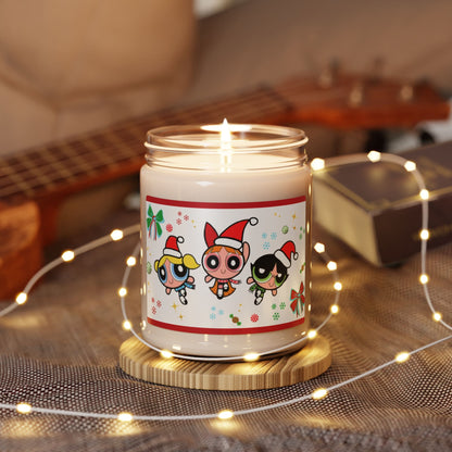 Powerpuff Girls Holiday Candle