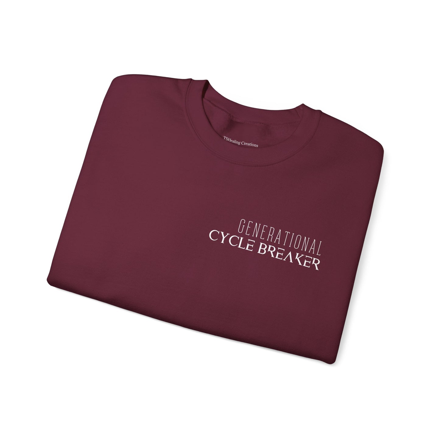 Generational Cycle Breaker Unisex Crewneck Corner Sweatshirt