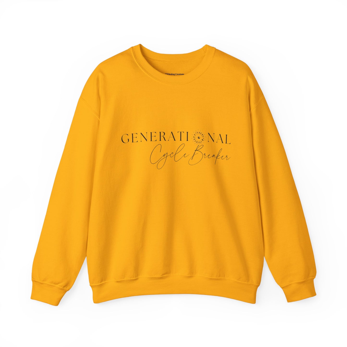 Generational Cycle Breaker Unisex Crewneck Center Sweatshirt