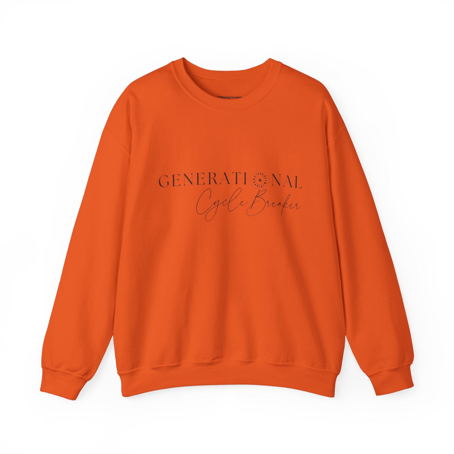 Generational Cycle Breaker Unisex Crewneck Center Sweatshirt